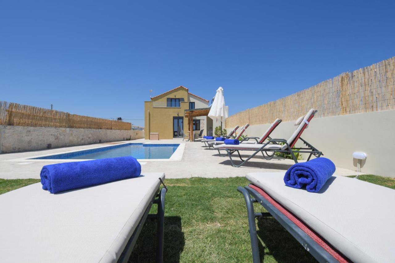 Arismari Villa - Heated Private Pool Episkopí- Rethimno المظهر الخارجي الصورة
